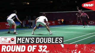 BWF World Championships 2022 | Dunn/Hall (SCO) vs. Fikri/Maulana (INA) [15] | R32