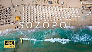 SOZOPOL, Bulgaria 🇧🇬 4K Ultra HD 60fps by Drone - Beach Lover's Paradise