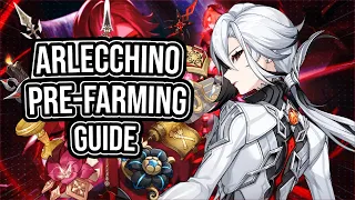 ARLECCHINO Pre-Farming Guide/Pre-Release Guide - Best Weapon, Artifacts, Team Comps, and More!