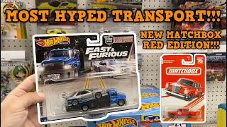 THE MOST HYPED TEAM TRANSPORT EVER!!! NEW MATCHBOX RED EDITION!!! MULTIPLE CHASES FOUND!!!