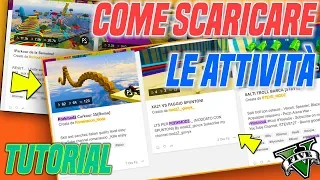 TUTORIAL - COME SCARICARE LE ATTIVITÀ GTA 🔵 COME SCARICARE ATTIVITÀ MODDATE GTA 5 ONLINE