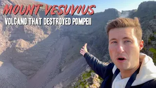 Hiking Mount Vesuvius in Italy 2022 | The Volcano That Destroyed Pompeii
