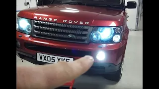 Range Rover Sport LED + DRL fog REPLACED with NEW VIDEO https://youtu.be/qXOL6RZ7OkA