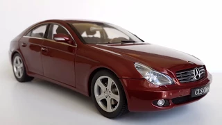 1:18 Kyosho Mercedes-Benz CLS-Klasse W219 Red Diecast Model