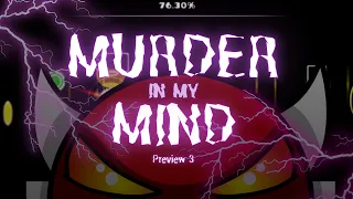 "MURDER IN MY MIND" by DuckGD (INSANE DEMON) Preview 3 | Geometry Dash 2.11