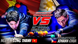 Johann Chua vs Nguyen Cong Thanh | European open championship 2023 Highlights - Pinoy Commentary