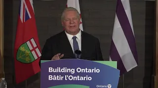 Premier Ford Holds a Press Conference | February 10