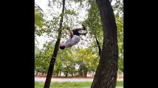 сложные сальтопаркурparkour