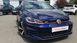 Approved Used Volkswagen Golf GTI Performance 2.0TSI DSG in Atlantic Blue - ML19MYR