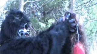 Bigfoot Crushes A Girl's Head