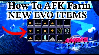 How to AFK Farm new Evolve items in Namek Story OVERNIGHT With Tinytask Anime Last Stand