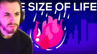 What Happens If We Throw an Elephant From a Skyscraper? Life & Size 1 - Kurzgesagt Reaction