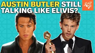 Why is Austin Butler Still Talking Like Elvis? | 2023 Golden Globes Recap