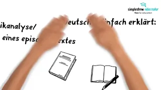 Deutsch - Einfach erklärt: Die Epikanalyse/ Die Interpretation eines epischen Textes (Abitur)