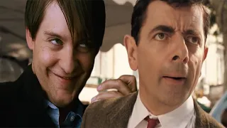 Bully Maguire dances with Mr. Bean