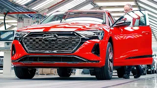 2024 AUDI Q8 e tron Production Line