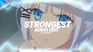 strongest (remix) - ina wroldsen & alan walker [edit audio]