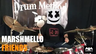 MARSHMELLO & ANNE MARIE - FRIENDS DRUM METHOD COVER