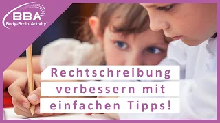 Rechtschreibung verbessern: Mit diesen PROFITIPPS hilfst du deinem Kind!