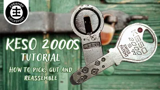 KESO 2000S - Tutorial how to pick, gut and reassemble.