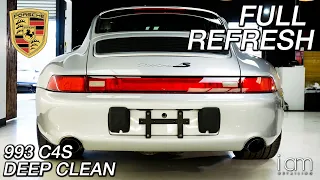 Porsche 993 Carrera 4S - Dry Ice cleaning & Complete Detail