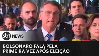 Primeiro pronunciamento de Bolsonaro após a eleição