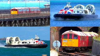 A Day of Spotting on the Island Line, Isle of Wight (incl. Hovercrafts) - 28/07/20