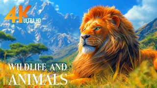 Relaxation journey | 4K African Wildlife movies with Soothing Relaxing Music