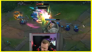 Jankos flames his inting toplaner