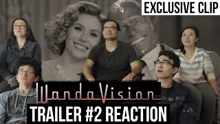 WandaVision Trailer 2 REACTION!! || MaJeliv Reactions | Someone's doing this to Wanda?!