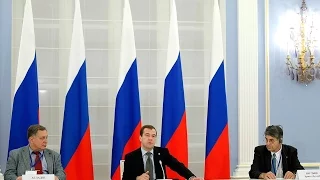 Dmitry Medvedev met with foreign scientists