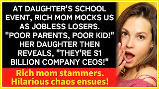 CEO Parents Exposed: How a Rich Mom's Insult Backfired Hilariously.