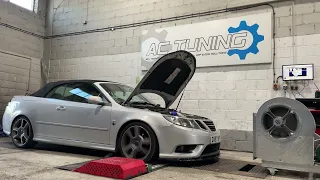 Stage 2 Saab 9-3 2.8 V6 Turbo Dyno and Diagnostic