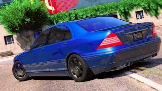 GTA 5 Mods - Mercedes-Benz S600 W220 (Crash Test)