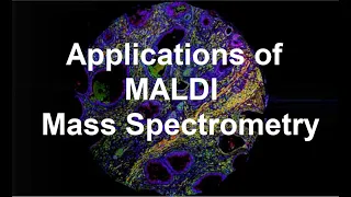 15  Applications of MALDI mass spectrometry