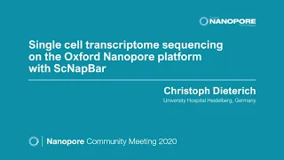 Single cell transcriptome sequencing on the Oxford Nanopore platform with ScNapBar