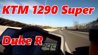 👉KTM 1290 Super Duke R - Acceleration 0-299km/h & Startup & Exhaust Sound & Burnout & Wheelie & 2020