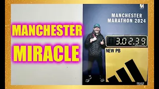 Manchester Marathon MIRACLE // Sub 3 at age 62? // POV Marathon Race video Sub 3 attempt with GoPro