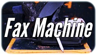 Sledgehammer vs Fax Machine in Slow Motion! - SLEDGE