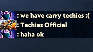 They didn't trust CARRY TECHIES until they saw my name...