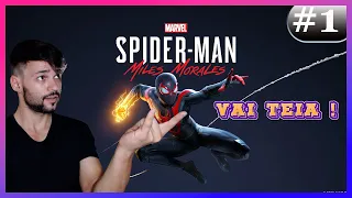 O NOVO HOMEM ARANHA! - SPIDER-MAN: MILES MORALES (PS5) (PC) - Parte 1 #batepapo