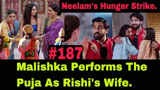 Neelam Refused To Eat Or Drink Until Rishi Return To The Oberoi House Without Lakshmi| Zee World.