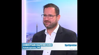 Christian Hafenecker: "Regierung treibt Spritpreise weiter in die Höhe!"