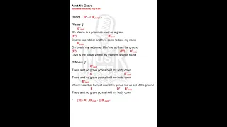 AIN'T NO GRAVE | instrumental | key of Bm | lyrics and chords | praise and worship | Bethel Music |