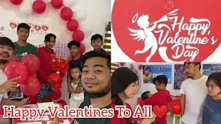 Valentines Celebration of Techram Family || Full Of Surprises ||