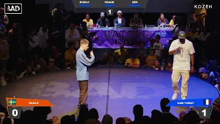 EAGLE vs SAM YUDAT - Battle BAD 2023 - HIP-HOP Top 16