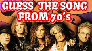 QUIZ: Guess the Song | 70's HITS | MUSIC QUIZ | PART 2 | Challenge/Trivia | GUESS WHAT