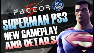 Factor 5 Superman PS3 Gameplay and New Details on Cancelled Game!