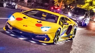 諸星一家 ハロウィンパレード スーパーカーサウンド／Halloween lamborghini parade in Tokyo