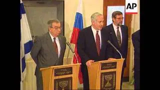 Israel - Primakov asserts Russian influence